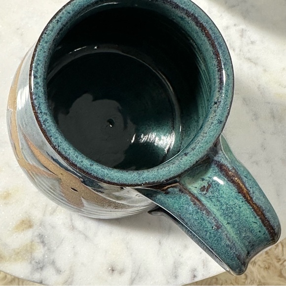 ☕️Set of 2 Handmade Tea or Coffee Mugs, Artist Signed, Includes 6 Tea Bags - Picture 5 of 16